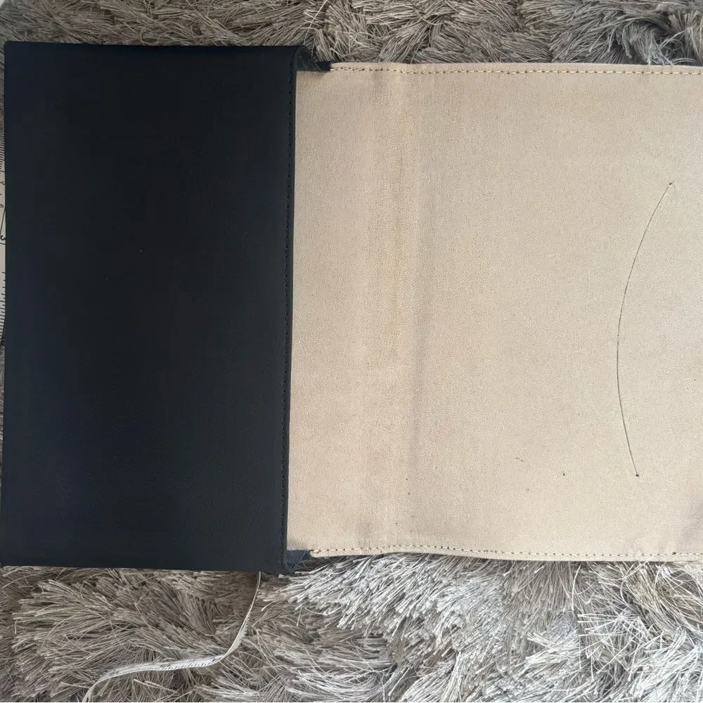 Maserati clutch leather storage case purse manual book accessory DOCUMENT FOLDER